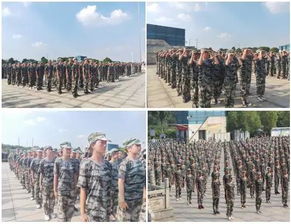 大風起兮云飛揚,中華威武在少年 湘潭市工貿中專軍訓特輯